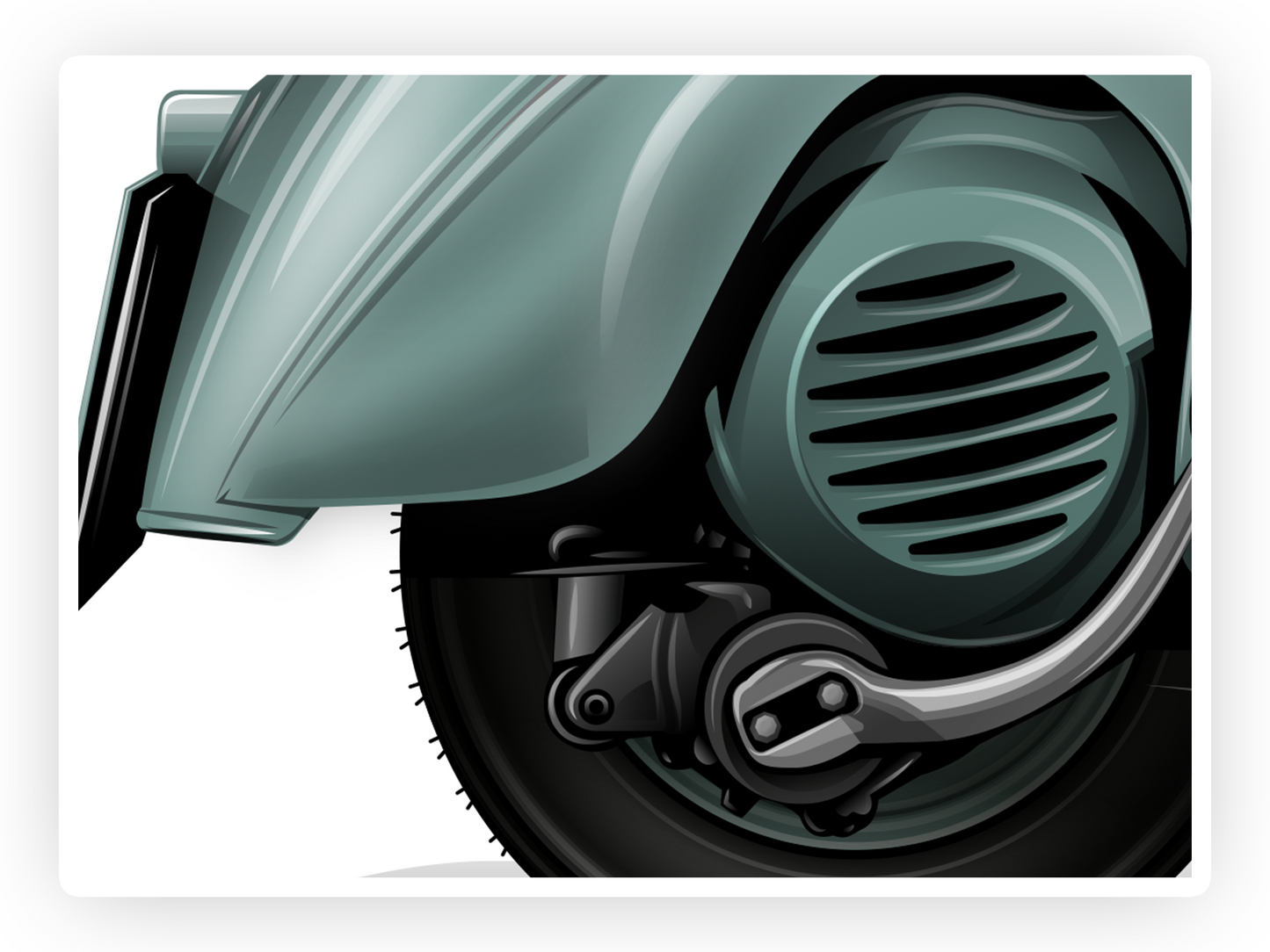 Vespa 125 V32T "Faro Basso"