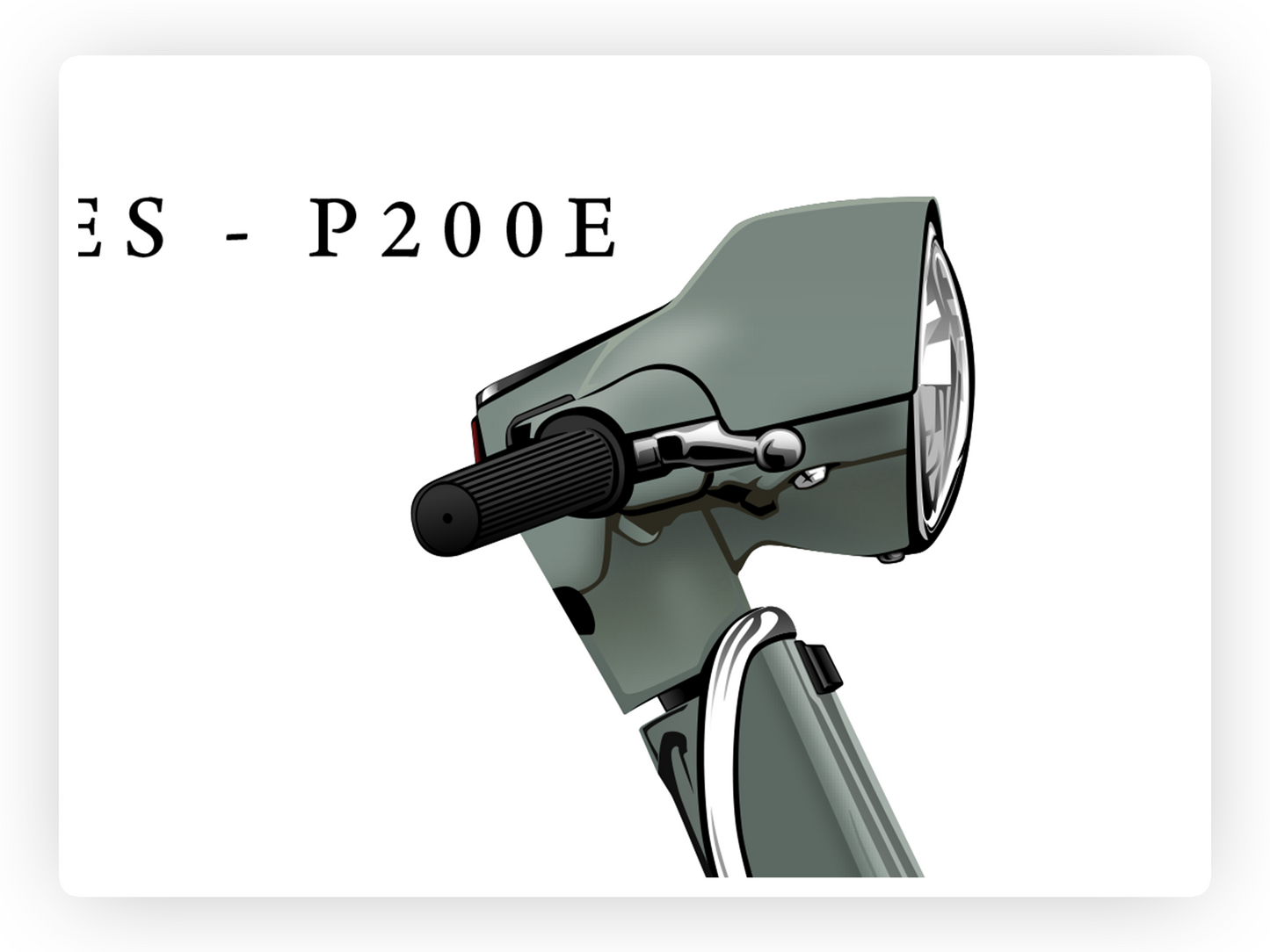 Vespa P Series - P200E