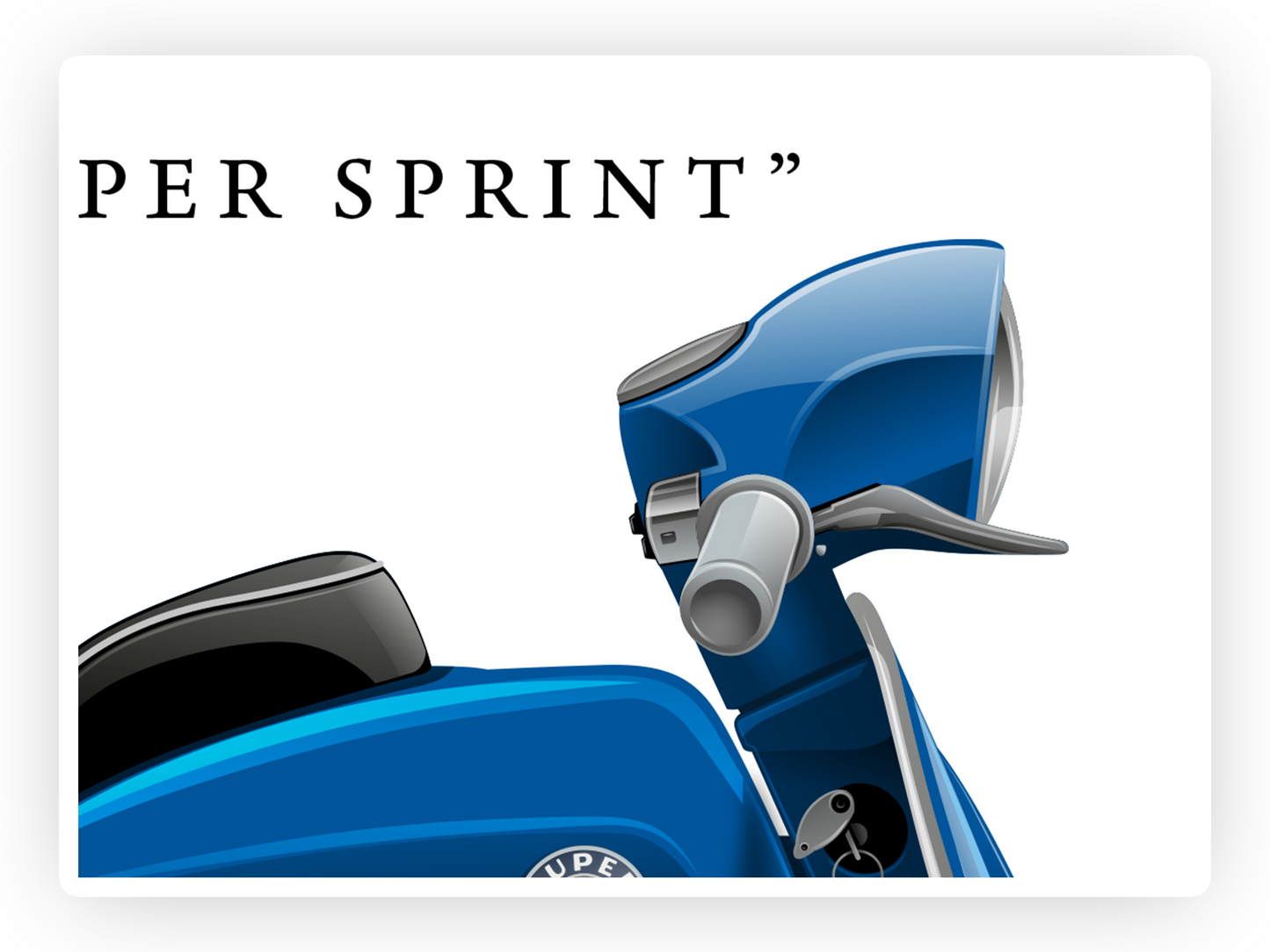 Vespa SS90 "Super Sprint"