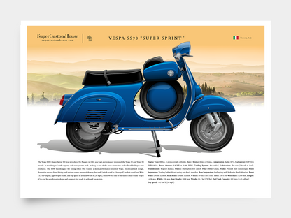 Vespa SS90 "Super Sprint"