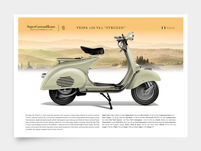 Vespa 150 VL1 "Struzzo"