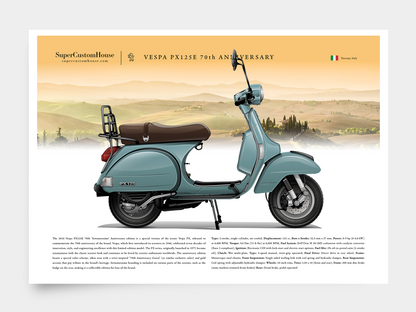 Vespa PX 125 - 70 Years Anniversary