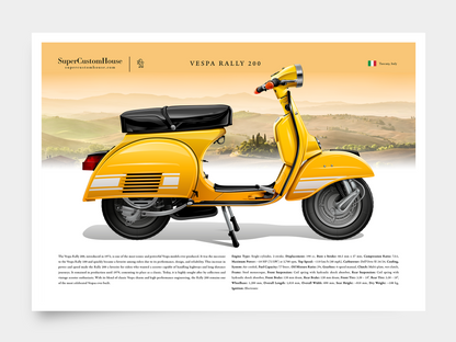 Vespa Rally 200