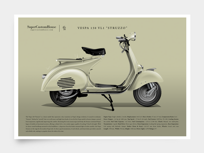 Vespa 150 VL1 "Struzzo"