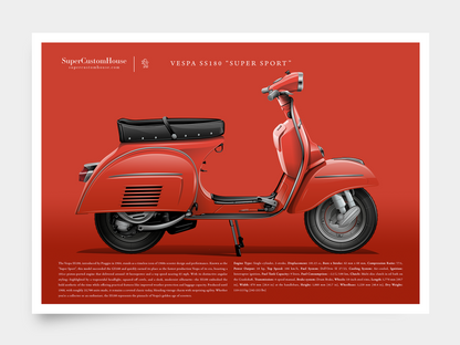 Vespa SS180 "Super Sport"