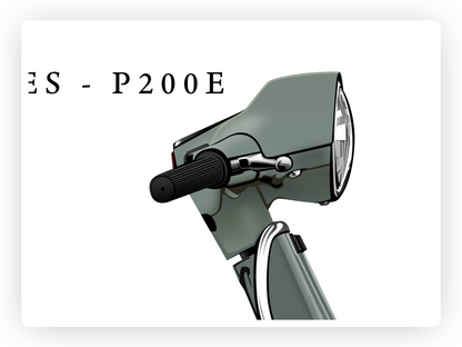 Vespa P Series - P200E