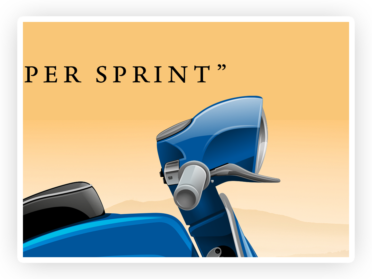 Vespa SS90 "Super Sprint"