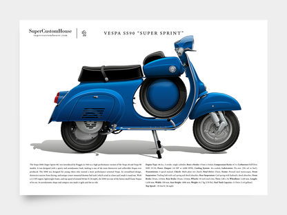 Vespa SS90 "Super Sprint"