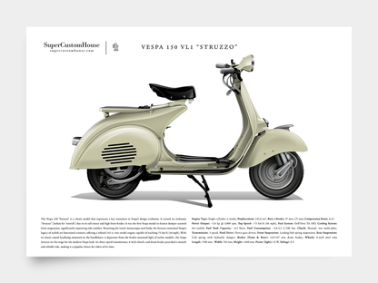 Vespa 150 VL1 "Struzzo"
