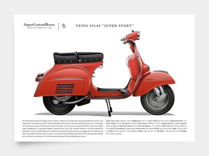 Vespa SS180 "Super Sport"
