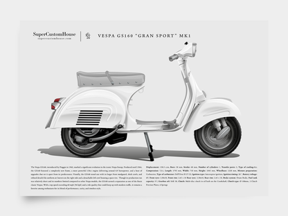 Vespa GS160 MK1 "Gran Sport"